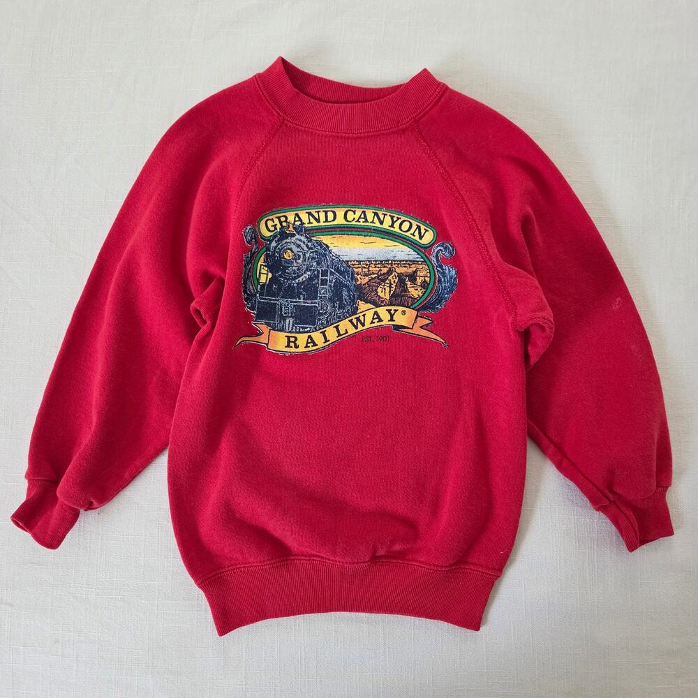 Vintage Grand Canyon Railway Crewneck 5t